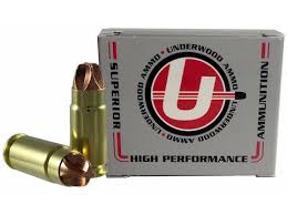 Underwood Ammunition 9x25mm Dillon 124 Grain Hornady XTP Jacketed Hollow Point Box of 20