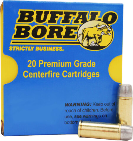 Buffalo Bore Ammunition 480 Ruger 410 Grain Lead Wide Flat Nose Box of 20