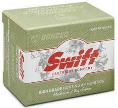 Swift High Grade Heavy Revolver Hunting Ammunition 500 S&W Magnum 325 Grain Swift A-Frame Box of 20
